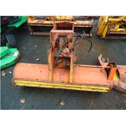 Hydraulic snow blower attachment
