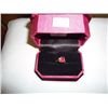 Image 1 : 10kt Gold genuine ruby and diamond ring