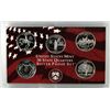 Image 2 : 1999 UNITED STATES 9 PIECE SILVER PROOF SET