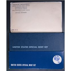 1965, 1966, & 1967 SPECIAL MINT SETS, ALL ORIGINAL MINT PACKAGING