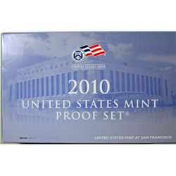 2010 UNITED STATES 14 PIECE PROOF SET IN NICE ORIGINAL MINT PACKAGING