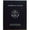 Image 2 : 2005 PROOF AMERICAN SILVER EAGLE IN ORIGINAL  BOX  WITH  CERTIFICATE