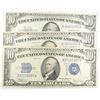 Image 1 : 3 - $10.00 SILVER CERTIFICATES 1934 C (2) + 1953 CIRC