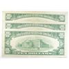 Image 2 : 3 - $10.00 SILVER CERTIFICATES 1934 C (2) + 1953 CIRC