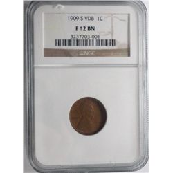 1909SVDB   Lincoln penny  NGC 12