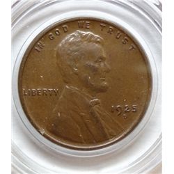 1925-D LINCOLN ONE CENT UNC BROWN