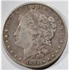 Image 1 : 1892-CC MORGAN DOLLAR XF-AU, BREAST FEATHERS ON EAGLE! NICE! ORIGINAL! EST. $550