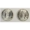 Image 1 : 2 CHOICE BU Walker half $  1941D and 1947D est $125-$150