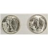 Image 2 : 2 CHOICE BU Walker half $  1941D and 1947D est $125-$150