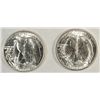 Image 2 : 2 CHOICE BU Walker half $  1946 and 1947D est $125-$150
