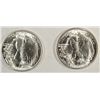 Image 2 : 2 CHOICE BU Walker half $  1945S and 1946S est $125-$150