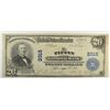 Image 1 : 1902  $20 National TIFFIN OH VF/XF est $200-$250
