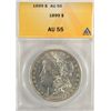 Image 1 : 1899 Morgan $ ANACS55 est $200-$210