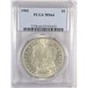 Image 1 : 1902 Morgan $  PCGS64 est $140-$150