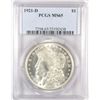 Image 1 : 1921D Morgan $  PCGS65  RARE est $400-$425