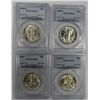 Image 8 : 1941-1947 WALKING LIBERTY HALF DOLLAR SET COMPLETE PCGS MS65 GEMS! SUPERB SET!