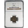 Image 1 : 1861 INDIAN ONE CENT NGC XF-AU 45