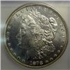 Image 2 : 1878 7/8 MORGAN DOLLAR ICG MS63 NICE!