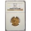 Image 1 : 1909 D $5.00 INDIAN GOLD NGC MS 63