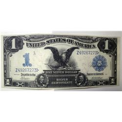 1899 $1.00 SILVER CERTIFICATE CHOICE CU