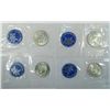 Image 1 : 1971 THRU 1974  UNCIRCULATED EISENHOWER SILVER DOLLARS, ALL NICE