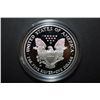 Image 2 : 2003-W US Silver American Eagle $1 Proof In Velvet Box With COA Included; 99.9% Silver 1 Oz.; EST. $