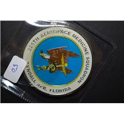 Tyndall AFB Florida 325th Aerospace Medicine Squadron Military Challenge Coin; EST. $5-10