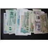 Image 2 : Foreign Bank Note; Various Dates, Conditions & Denominations; Lot of 25; EST. $40-50