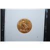 Image 2 : 1909 US Indian Chief $2 1/2 Gold Coin; MCPCG Graded MS62; EST. $325-375
