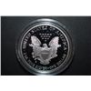 Image 2 : 2000-P US Silver American Eagle $1 In Velvet Box; 99.9% Silver 1 Oz.; EST. $60-70