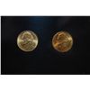 Image 2 : 2004 US Westward Journey Keelboat Nickel Coin Set In Display Box; Gold Layered; P&D Mints; EST. $2-5