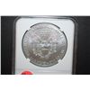 Image 2 : 2012-W US Silver American Eagle $1 First Releases; 1 Oz. Fine Silver; NGC Graded MS69; EST. $50-65