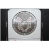 Image 2 : 1997 US Silver American Eagle $1; 1 Oz. Fine Silver; NGC Graded MS69; EST. $50-65