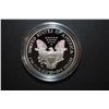 Image 2 : 2003-W US Silver American Eagle $1 Proof In Velvet Box With COA Included; 99.9% Silver 1 Oz.; EST. $