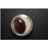 Image 2 : Large Oval Shaped Brown Colored Gemstone; EST. $10-40