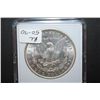Image 2 : 1886 US Silver Morgan $1; MCPCG Graded MS62; EST. $50-70