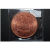 Image 2 : 2011 Copper Round "Buffalo Nickel Type"; .999 Fine Copper 1 Oz.; EST. $5-10