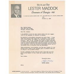 Lester Maddox