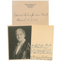 Women's Rights: Carrie Chapman Catt