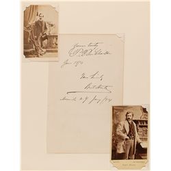 Bret Harte and Paul B. du Chaillu