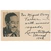 Image 1 : Langston Hughes