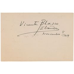 Vicente Blasco Ibanez