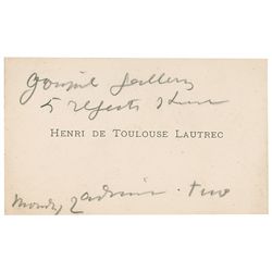 Henri de Toulouse-Lautrec
