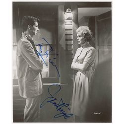 Anthony Perkins and Janet Leigh