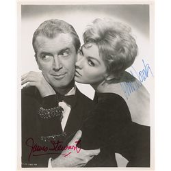 James Stewart and Kim Novak