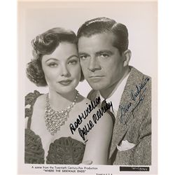 Gene Tierney and Dana Andrews