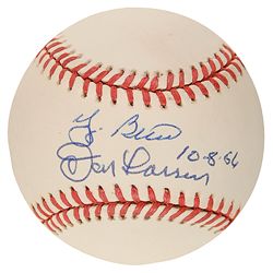 Yogi Berra and Don Larsen