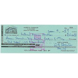 Waite Hoyt and A. B. ‘Happy’ Chandler