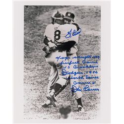 Don Larsen and Yogi Berra