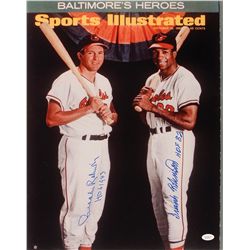 Frank Robinson and Brooks Robinson